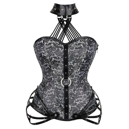 Halter o ring corset lace up top  | Festival Outfits Women
