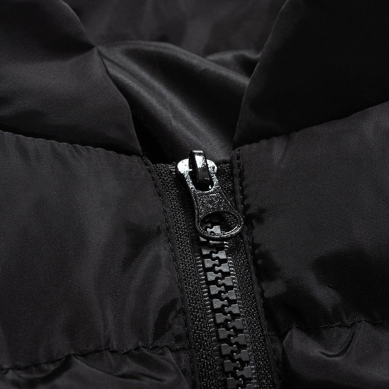 Long sleeve high neck zip-up pocket coat top  | Festival Outfits Women