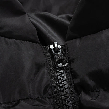 Long sleeve high neck zip-up pocket coat top  | Festival Outfits Women