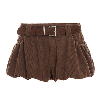 Corduroy low rise short pant  | Festival Outfits Women