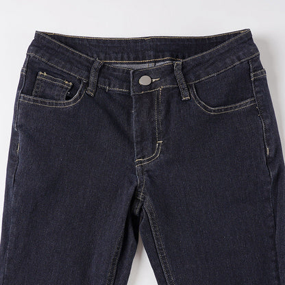 Low rise pocket zip-up jeans  | Festival Outfits Women