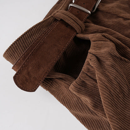 Corduroy low rise short pant  | Festival Outfits Women