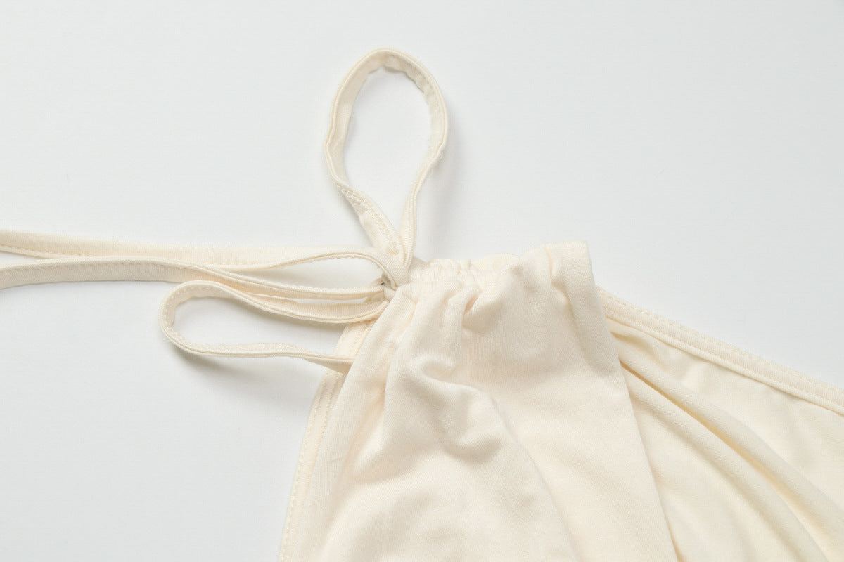 V neck ruched drawstring crop top  | Festival Outfits Women