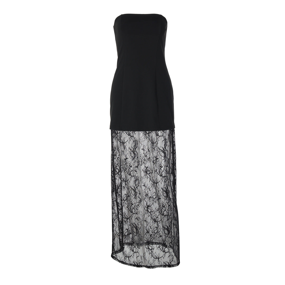 Lace backless tube maxi skirt set  | Festival Outfits Women