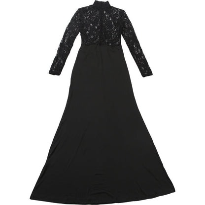 High neck long sleeve zip-up ruched maxi dress  | Festival Outfits Women