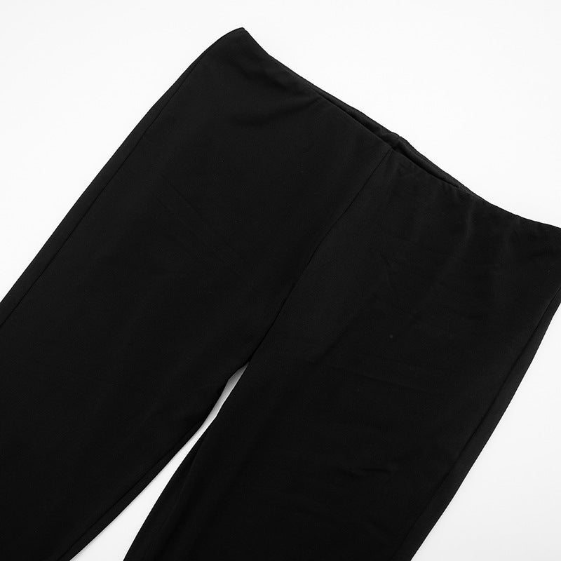 Long sleeve high neck hollow out button pant set  | Festival Outfits Women