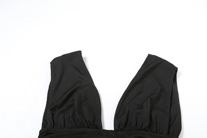 V neck ruched solid short pant set  | Festival Outfits Women