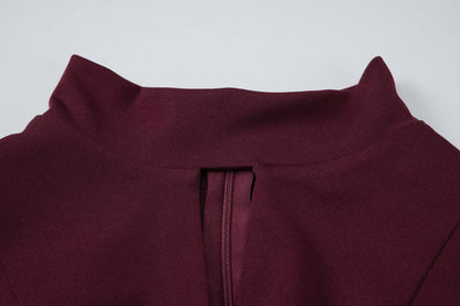 Hollow out crewneck sleeveless zip-up cut out mini dress  | Festival Outfits Women