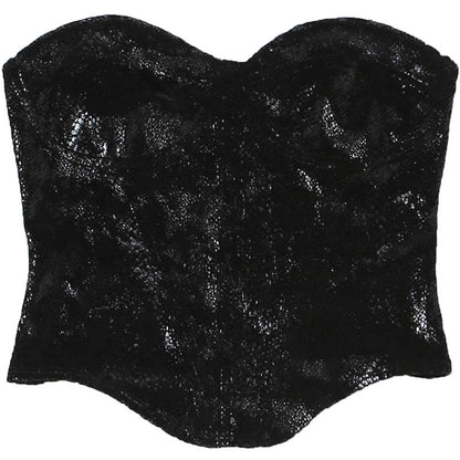 Sweetheart neck corset backless top  | Festival Outfits Women