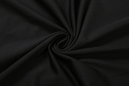 Long sleeve gloves ruched irregular mini dress  | Festival Outfits Women