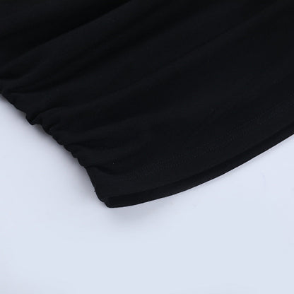 Cross back ruched cowl neck solid cami top  | Festival Outfits Women
