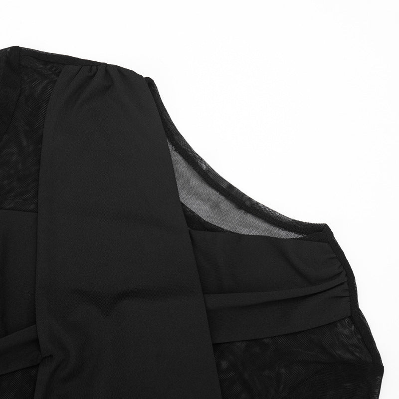 Short sleeve crewneck mesh ruched pant set  | Festival Outfits Women