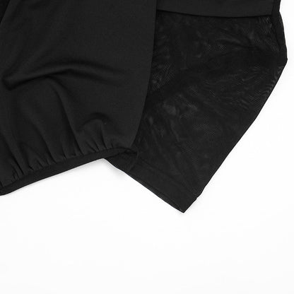 Short sleeve crewneck mesh ruched pant set  | Festival Outfits Women