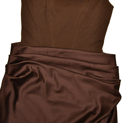 Ruched u neck backless solid cami maxi dress  | Festival Outfits Women