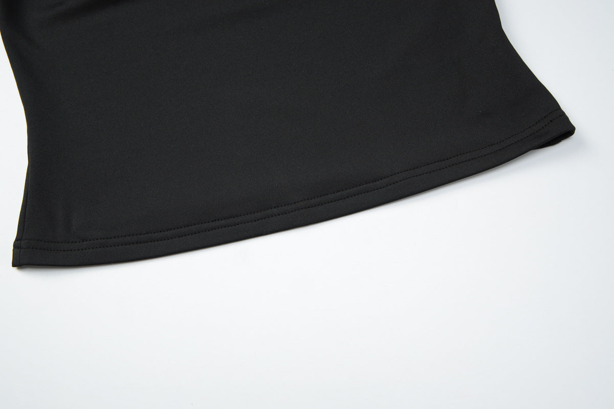 Halter self tie backless solid top  | Festival Outfits Women