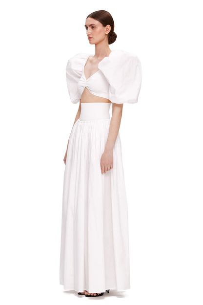 Conjunto de falda con brillo parisino