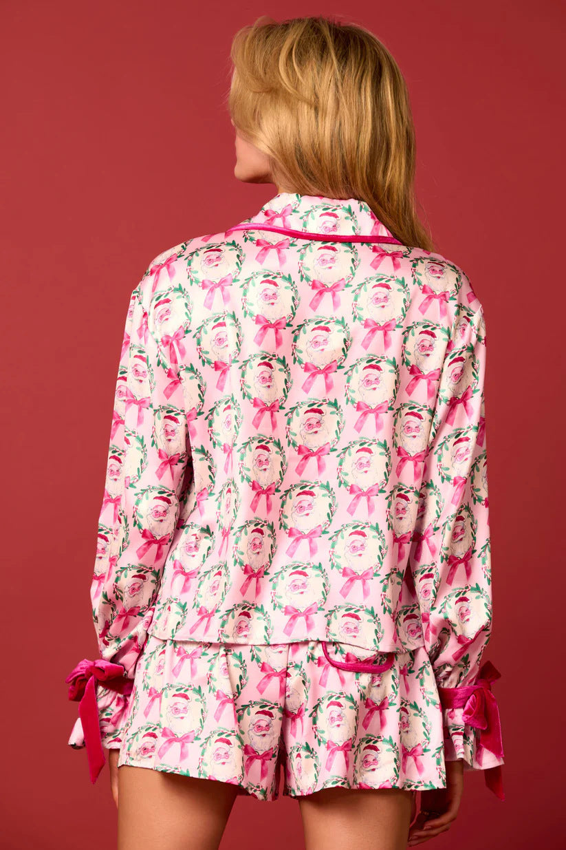 Conjunto de pijama corto con personajes navideños Sprint