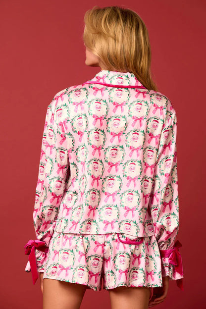 Conjunto de pijama corto con personajes navideños Sprint