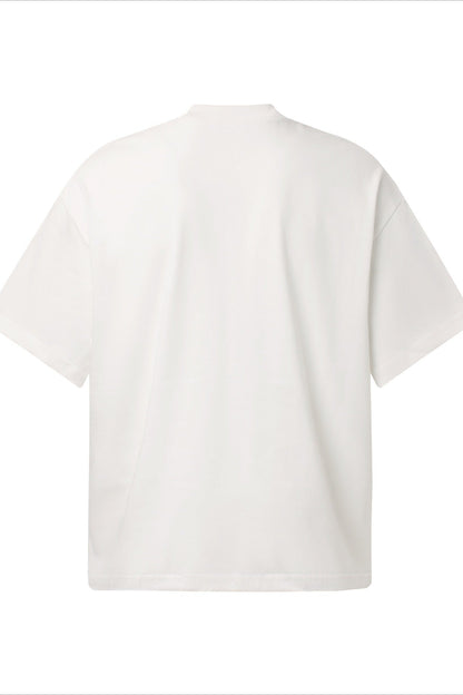 Urban Hip-hop Cartoon Print Loose Fit T-shirt