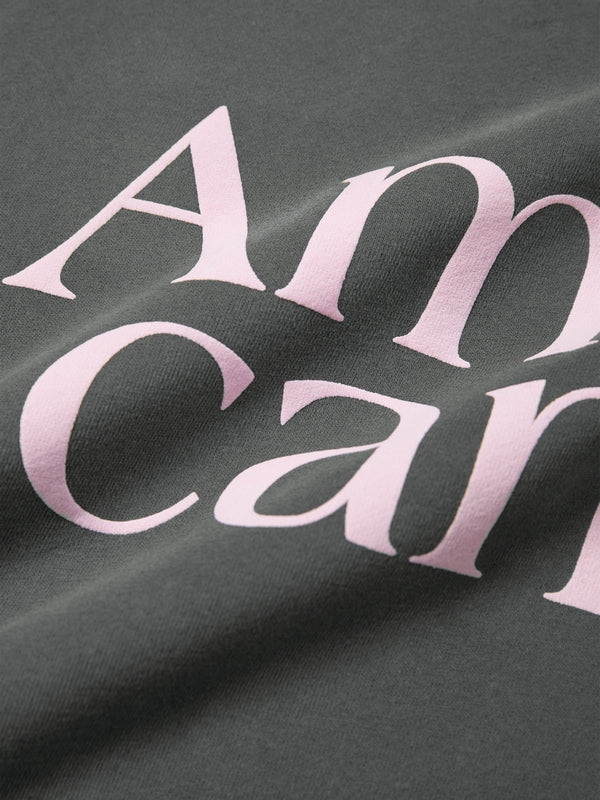Contrast Color Letter Print Oversized Sweatshirt