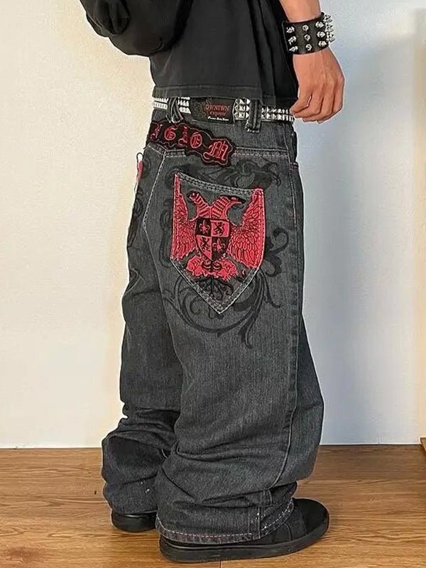 American Retro Hiphop Boyfriend Jeans