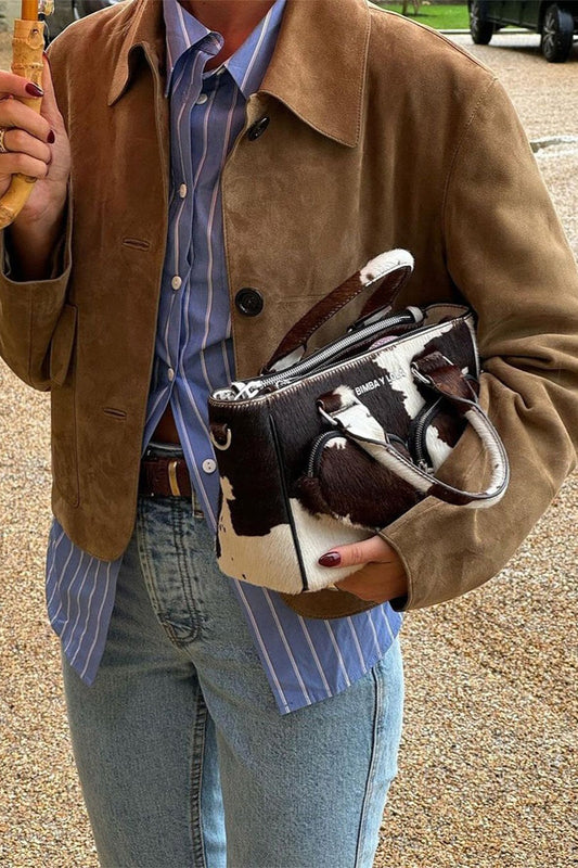 Solid Buttoned Long-Sleeve Casual Jacket