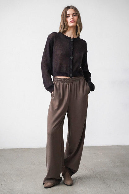 Relaxed Fit Knit Cardigan