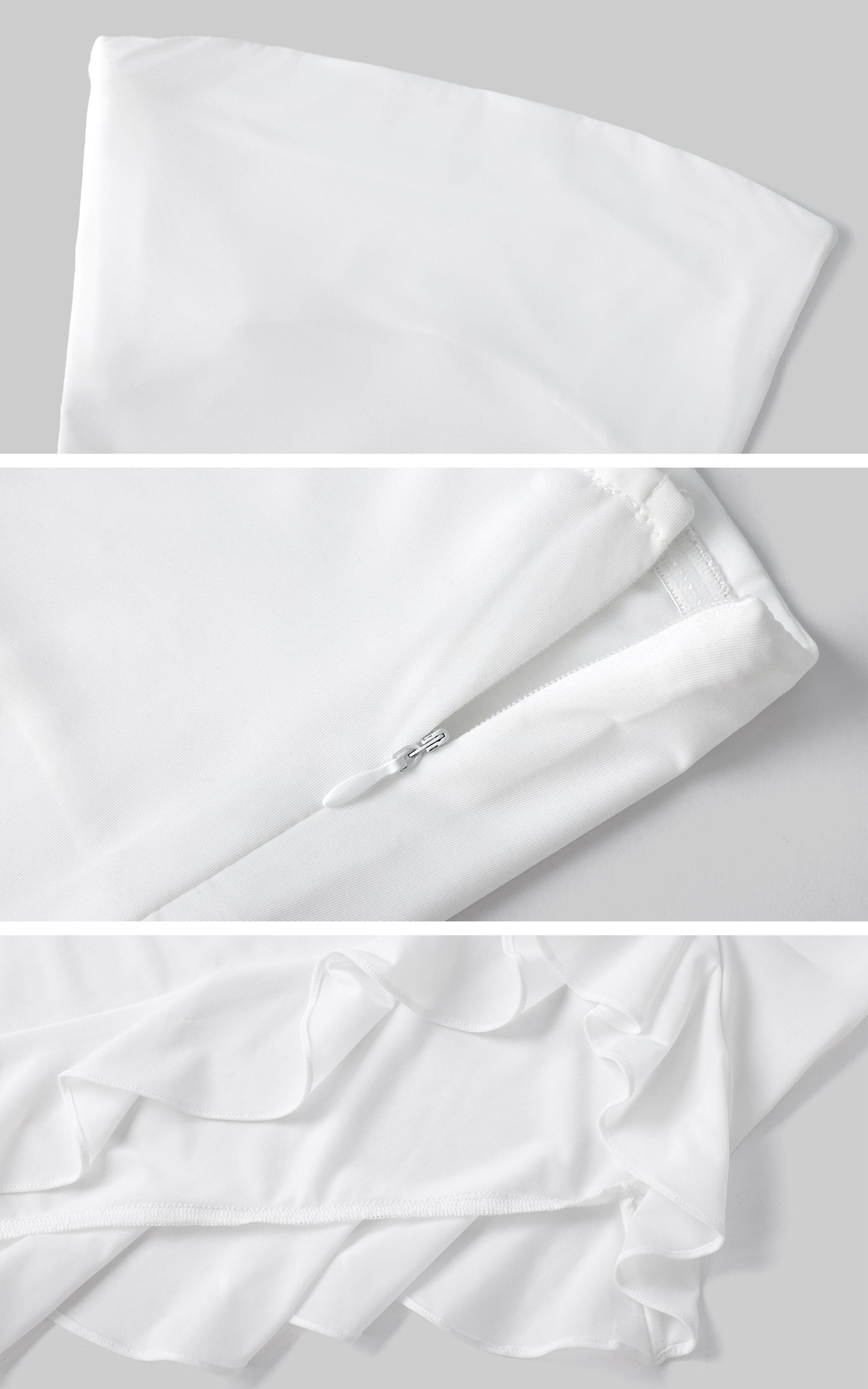 Asymmetric Ruffle Dress