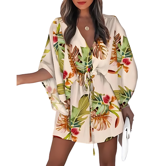 Nerys - Conjunto de Verano de Dos Piezas - Casual - Estilo Moderno - Ideal para Verano