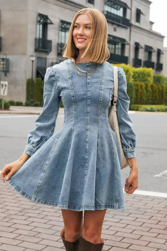 Vestido mini Denim Darling