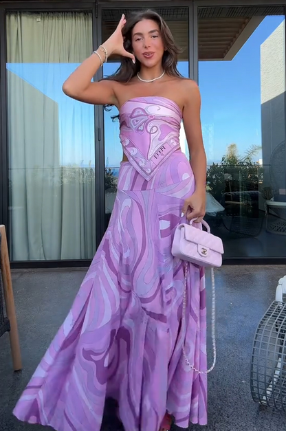 Conjunto de falda rosa Roca