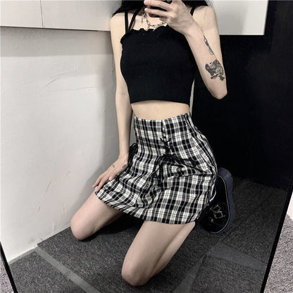 Sexy Hanging Neck Retro Halter Crop Tops