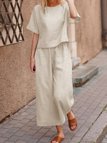 Vanessa - Traje de dos piezas para mujer - Elegante - Estilo moderno - Ropa para el día a día