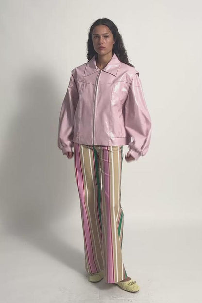 Leroy Brown Striped Twill Pants