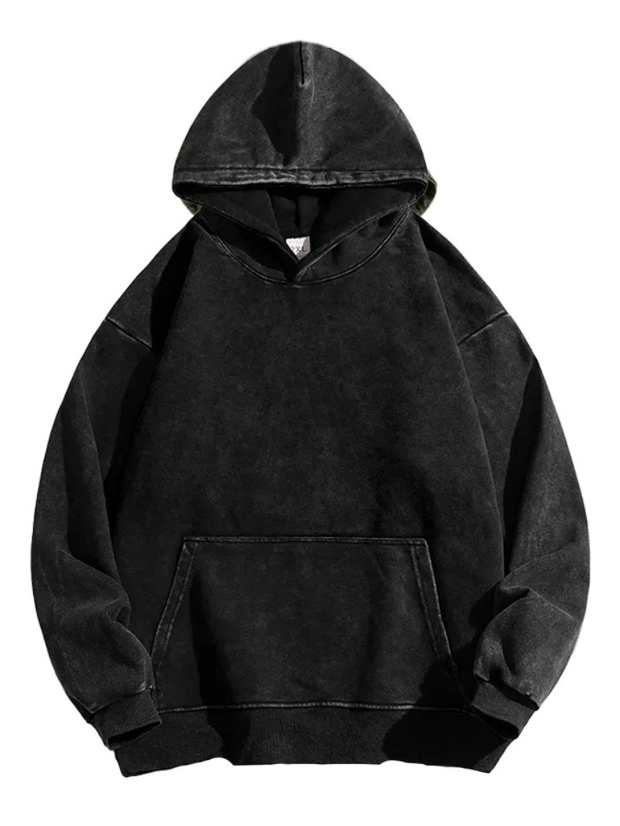 Washing The Hood Distressed Sweatshirt