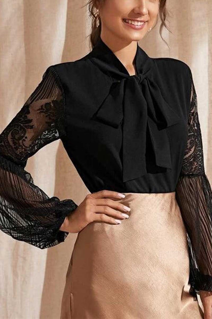 Bow Lace Top
