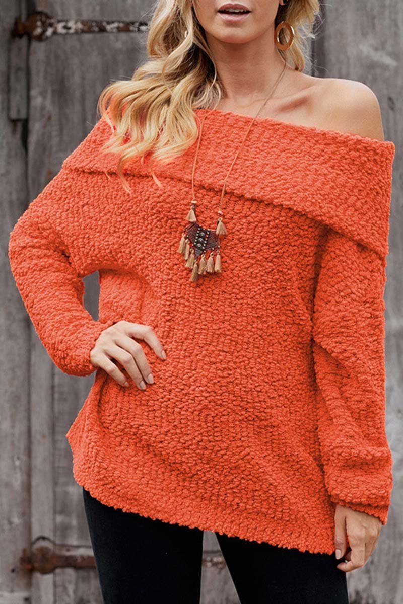 Off Shoulder Sexy Sweaters