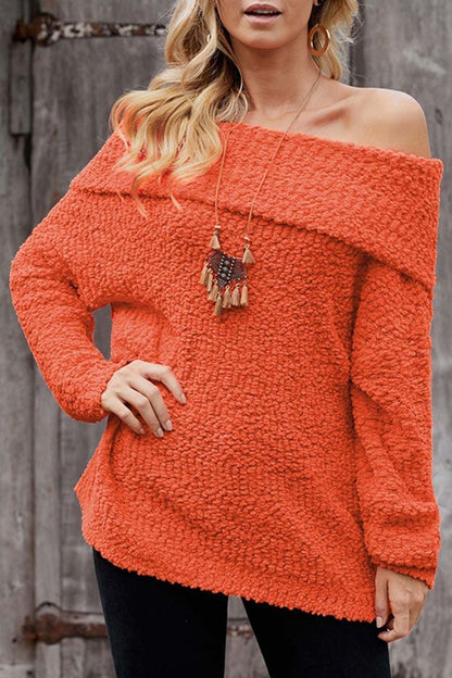 Off Shoulder Sexy Sweaters
