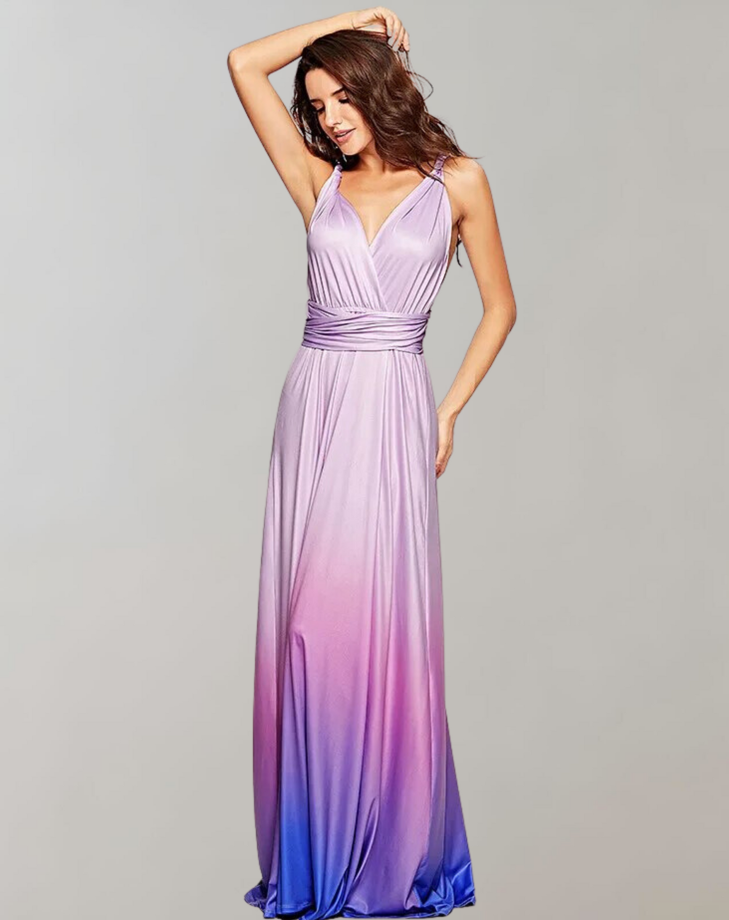 Vestido largo sin mangas con bandage infinito para mujer | Ideal para primavera/verano