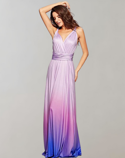 Vestido largo sin mangas con bandage infinito para mujer | Ideal para primavera/verano