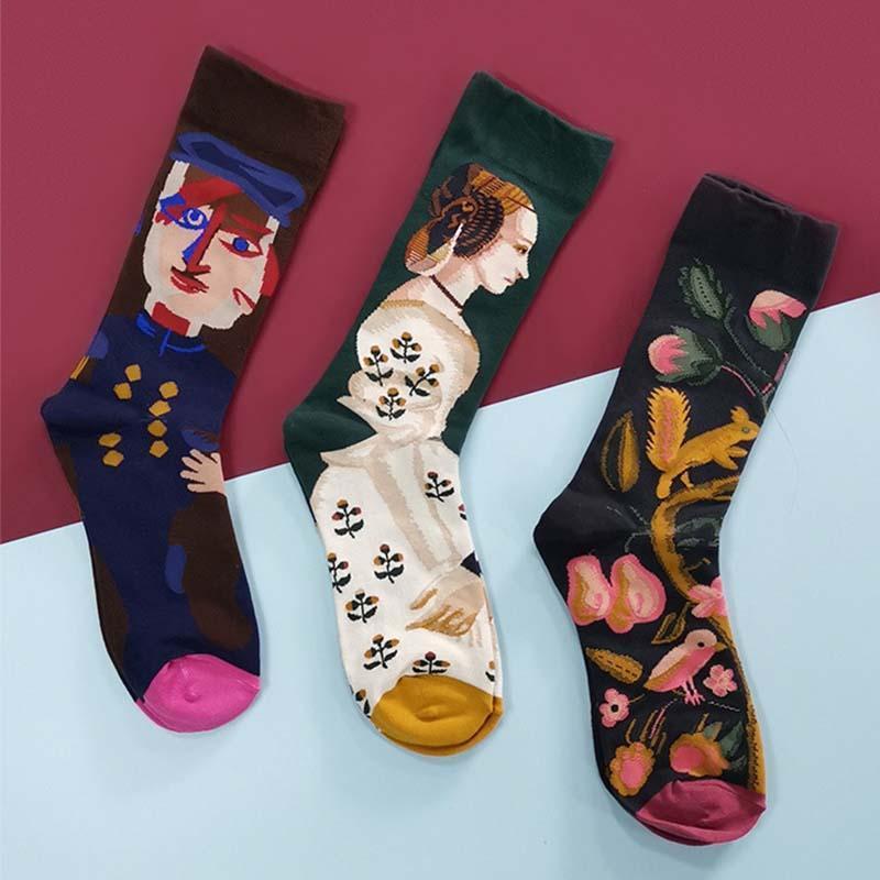 Winter New Creative Pattern Socks