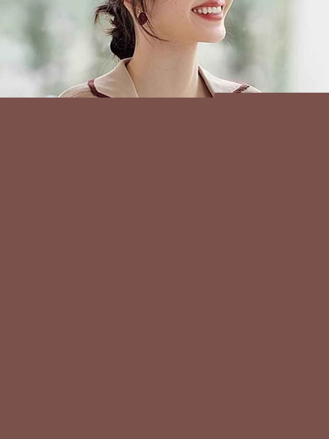 Rachel Loose Lapel Solid Color Top