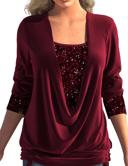 Mónica - Blusa suelta - Chic - Algodón ligero - Ideal para días informales