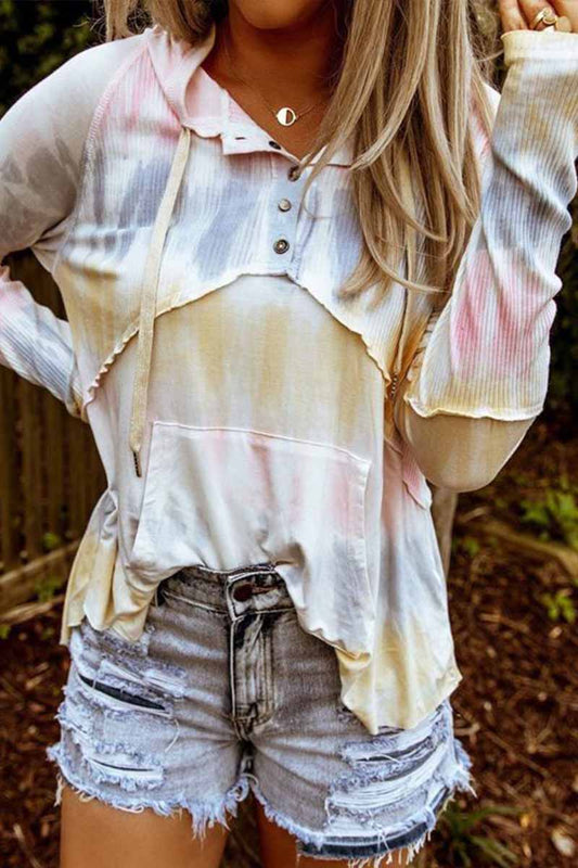 Cute Colorful Tie-dye Hoodie