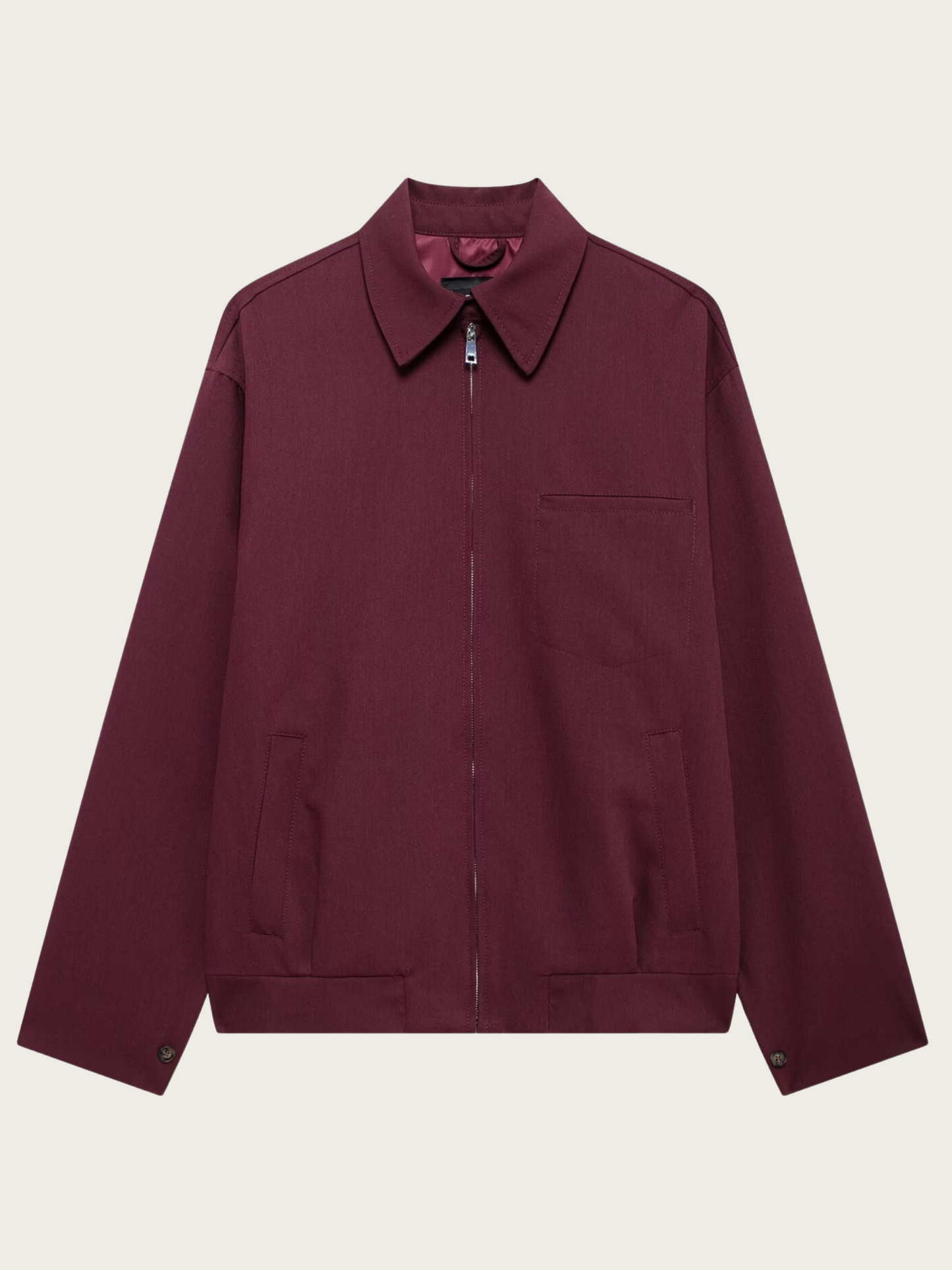 Eliza Collared Bomber Jacket
