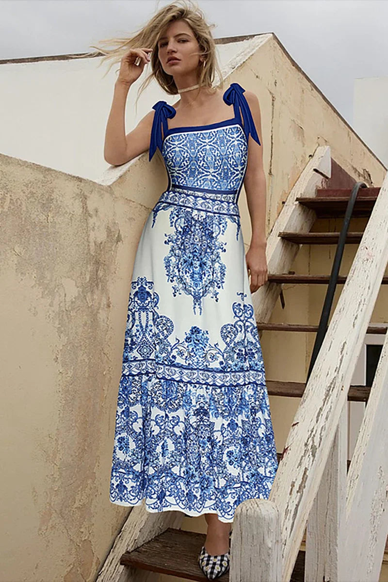 Traje de baño de una pieza con estampado bohemio