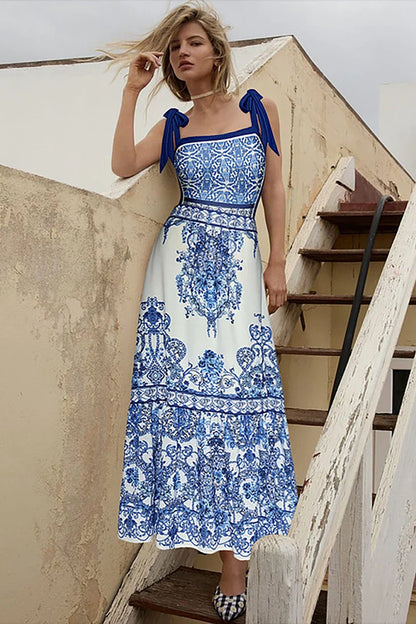 Traje de baño de una pieza con estampado bohemio