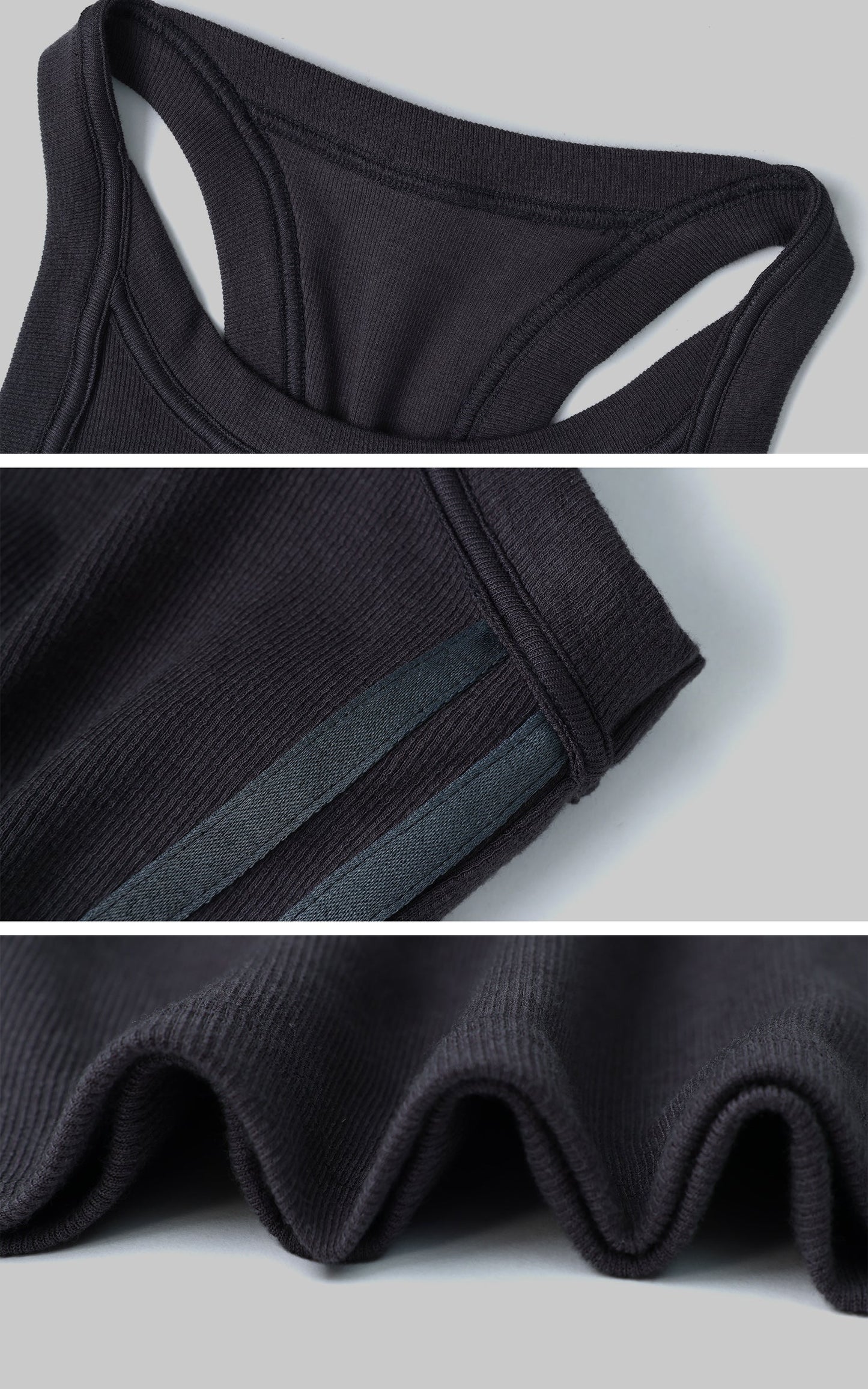 Ribbed Racerback Tank Top
