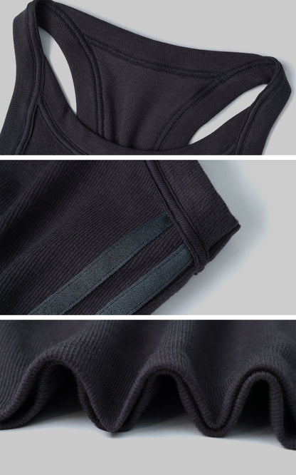 Ribbed Racerback Tank Top