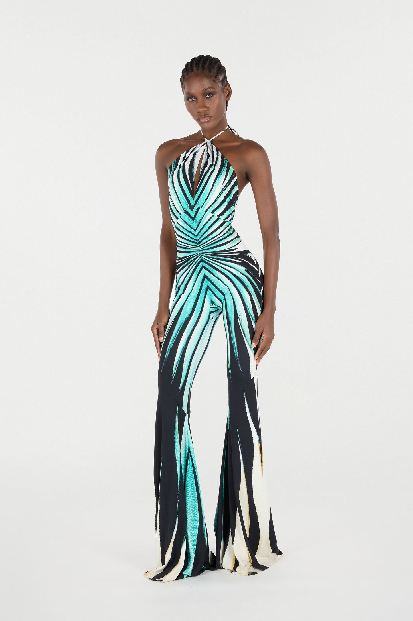 Mono con estampado de rayos de mar